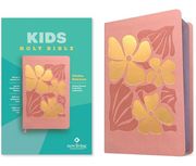 Nlt Kids Bible, Thinline Reference Edition (Leatherlike, Tropical Flowers Dusty Pink, red Letter) (en Inglés)