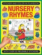 Sticker and Colour-in Playbook: Nursery Rhymes (Sticker and Color-in Playbook)