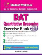 DAT Quantitative Reasoning Exercise Book: Student Workbook and Two Realistic DAT Quantitative Reasoning Tests (en Inglés)