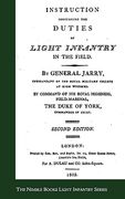 instructions concerning the duties of light infantry in the field (en Inglés)