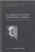 El Concepto de Patria Para Rafael Altamira