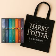 Saga Completa Harry Potter 7 Tomos Estuche + TOTE BAG DE REGALO!