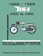 1962-1965 BSA A50 & A65 Factory Workshop Manual Unit-Construction Twins (en Inglés)