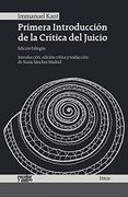 Primera introducción de la Crítica del Juicio (Hitos)