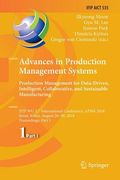 Advances in Production Management Systems. Production Management for Data-Driven, Intelligent, Collaborative, and Sustainable Manufacturing: Ifip Wg 5 (en Inglés)