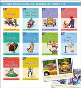Phonic Books Dandelion Readers set 3 Units 1-10 sit on it (Alphabet Code Blending 4 and 5 Sound Words): Decodable Books for Beginner Readers Alphabet Code Blending 4 and 5 Sound Words (en Inglés)