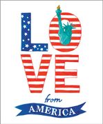 Love from America (en Inglés)