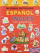 mi primer diccionario español ingles con pegatinas (rojo)