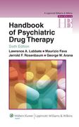 handbook of psychiatric drug therapy