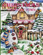 Christmas Country Town Coloring Book (en Inglés)