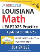 LEAP Test Prep: 4th Grade Math Practice Workbook and Full-length Online Assessments: LEAP Study Guide (en Inglés)