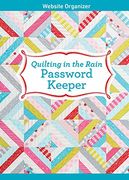 Quilting in the Rain Password Keeper: Website Organizer (en Inglés)