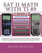 sat ii math with ti 89 (en Inglés)
