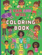 Black Kids Coloring Book for Kids Ages 4-8: Empower Young Artists: Black Kids Coloring Fun. 60 Adorable Black Kids, accompanied by Positive Phrases th