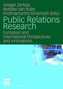 Public Relations Research: European and International Perspectives and Innovations