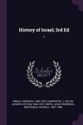 History of Israel; 3rd Ed: 1 (en Inglés)