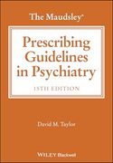 The Maudsley Prescribing Guidelines (en Inglés)