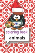 coloring book animals: 6x9 inch 15,25 x 22,86 cm 120 page coloring book (en Inglés)