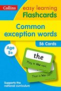 Common Exception Words Flashcards (Collins Easy Learning Ks1) 
