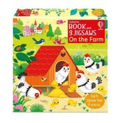 Book and 3 Jigsaws: On the Farm