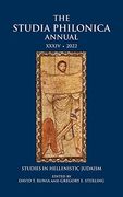 The Studia Philonica Annual Xxxiv, 2022: Studies in Hellenistic Judaism