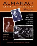 almanac of african-american heritage,a book of lists featuring people, places, times, and events that shaped black culture (en Inglés)