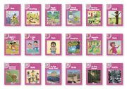 Jolly Phonics Pink Readers Complete Set. in Precursive Letters (British English Edition)