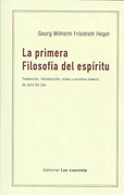 La primera filosofía del espiritu