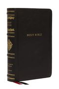 Kjv Large Print Reference Bible, Black Leathersoft, red Letter, Comfort Print, Thumb Indexed (Sovereign Collection): Holy Bible, King James Version (en Inglés)