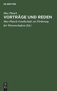 Vortrã Â¤Ge und Reden: Aus Anlass Seines 100. Geburtstages (23. April 1958) (German Edition) [Hardcover ] (en Alemán)