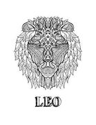 Leo: Coloring Book with Three Different Styles of All Twelve Signs of the Zodiac. 36 Individual Coloring Pages. 8.5 x 11 (en Inglés)