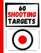 60 Shooting Targets: Large Paper Perfect for Rifles / Firearms / BB / AirSoft / Pistols / Archery & Pellet Guns (en Inglés)