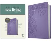 NLT Giant Print Bible, Filament Enabled (Leatherlike, Lavender Floral, Red Letter) (en Inglés)