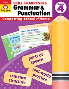 Skill Sharpeners Grammar and Punctuation, Grade 4 