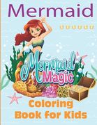 Mermaid Coloring Book for Kids- Orange cover: Mermaids!: A Coloring and Activity Book for Kids: 50 pages (en Inglés)