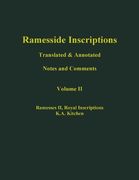 ramesside inscriptions, translated and annotated notes and comments