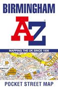 Birmingham a-z Pocket Street map (en Inglés)