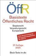 Basistexte ffentliches Recht: Staatsrecht, Verwaltungsrecht, Europarecht (en Alemán)