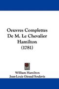 oeuvres complettes de m. le chevalier hamilton (1781) (en Inglés)
