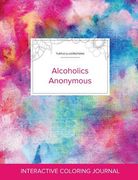 Adult Coloring Journal: Alcoholics Anonymous (Turtle Illustrations, Rainbow Canvas) (en Inglés)