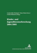Kinder- und Jugendliteraturforschung 2004 (en Alemán)