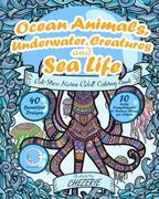 ANTI-STRESS Marine Adult Colouring Book: Ocean Animals, Underwater Creatures and Sea Life (en Inglés)