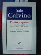 Punto y Aparte. Ensayos Sobre Literatura y Sociedad.