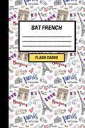 SAT French: Create your own SAT French vocabulary Flash cards. Includes Spaced Repetition and Lapse Tracker (480 cards) (en Inglés)