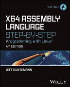 X64 Assembly Language Step-By-Step (en Inglés)