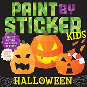 Paint by Sticker Kids: Halloween (en Inglés)