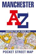 Manchester a-z Pocket Street map (en Inglés)