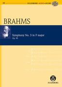 symphony no. 3 in f major op. 90: eulenburg audio+score series (en Inglés)