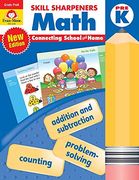 Skill Sharpeners: Math, Prek Workbook (en Inglés)