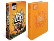 The Action Bible Study Bible Esv, Leathersoft, Orange, Full Color (en Inglés)
